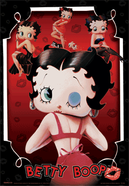 3D Αφίσα BETTY BOOP