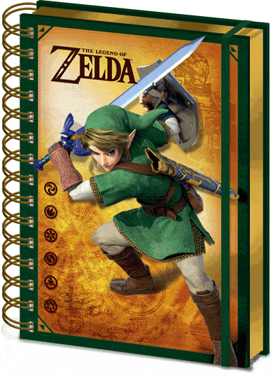 The Legend Of Zelda - Link Muistikirjat