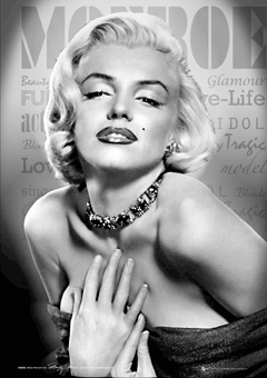 3D Αφίσα MARILYN MONROE