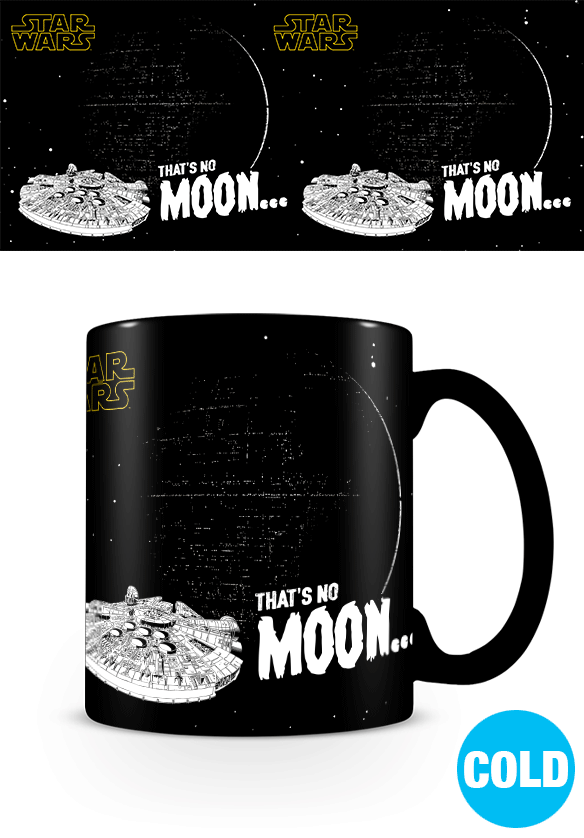 Heat mug Star Wars - That's No Moon
