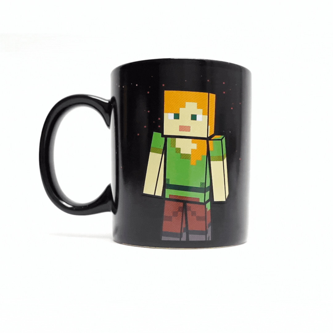 Šalica koja mijenja boju Minecraft - Enderman