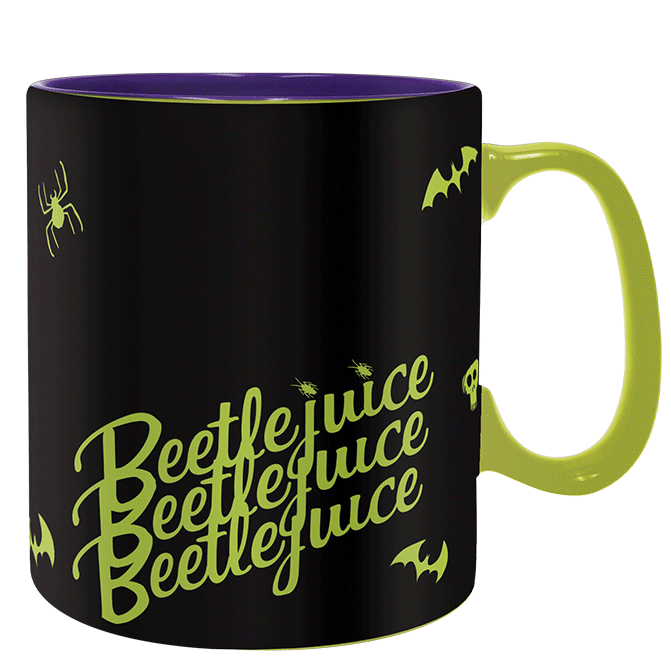 Чаша, променяща цвета си Beetlejuice