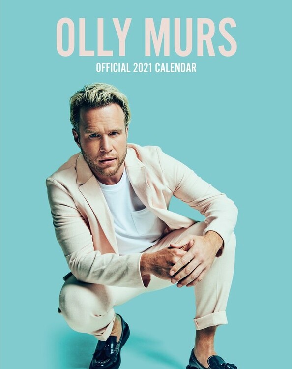 Календар 2027 Olly Murs