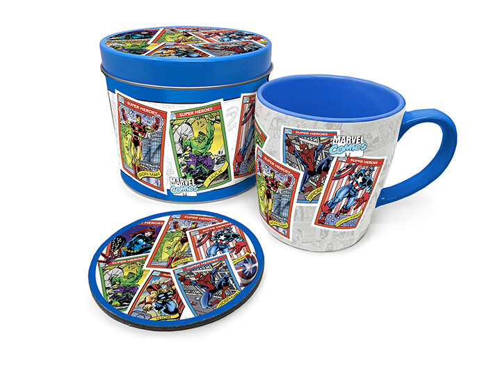 Σετ δώρου Marvel Retro - Collector Cards