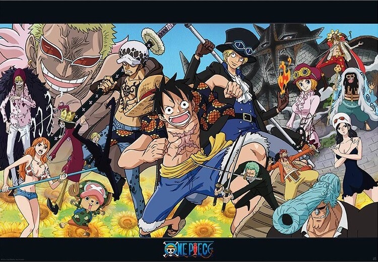 Плакат One Piece - Dressrosa