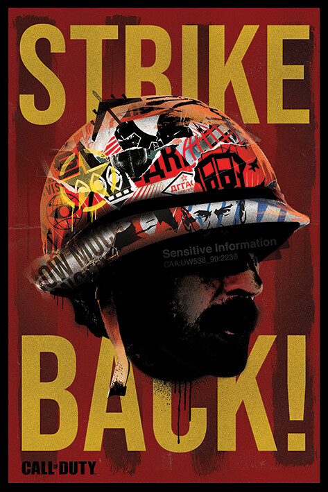 Плакат Call of Duty: Black Ops Cold War - Strike Back