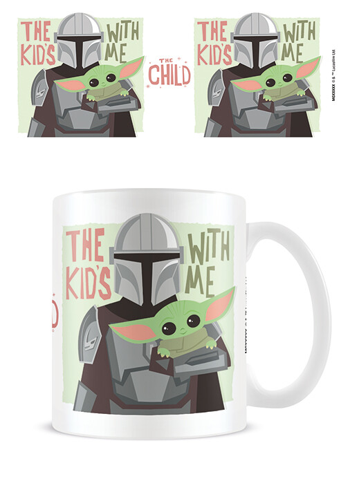 Κούπα Star Wars: The Mandalorian - The Kids With Me
