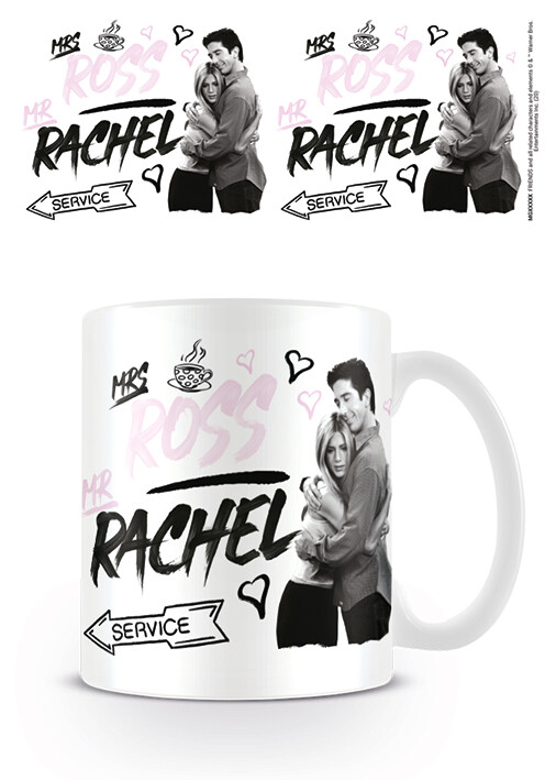 Κούπα Friends - Mrs Ross Mr Rachel