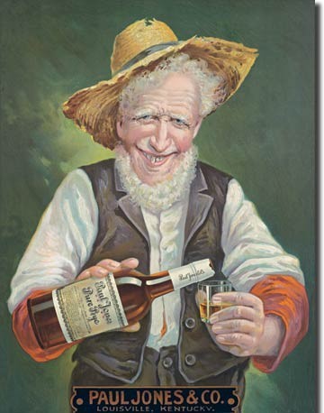 Metallikyltti PAUL JONES RYE