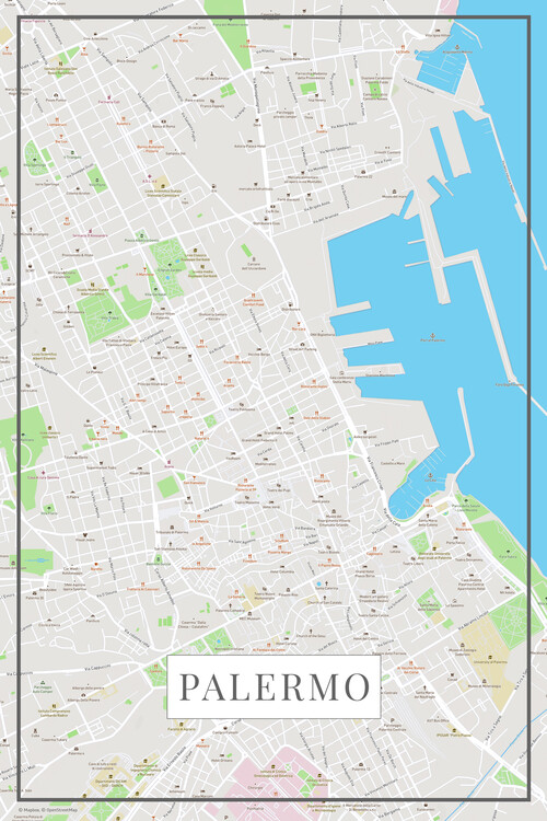 Плакат Palermo color