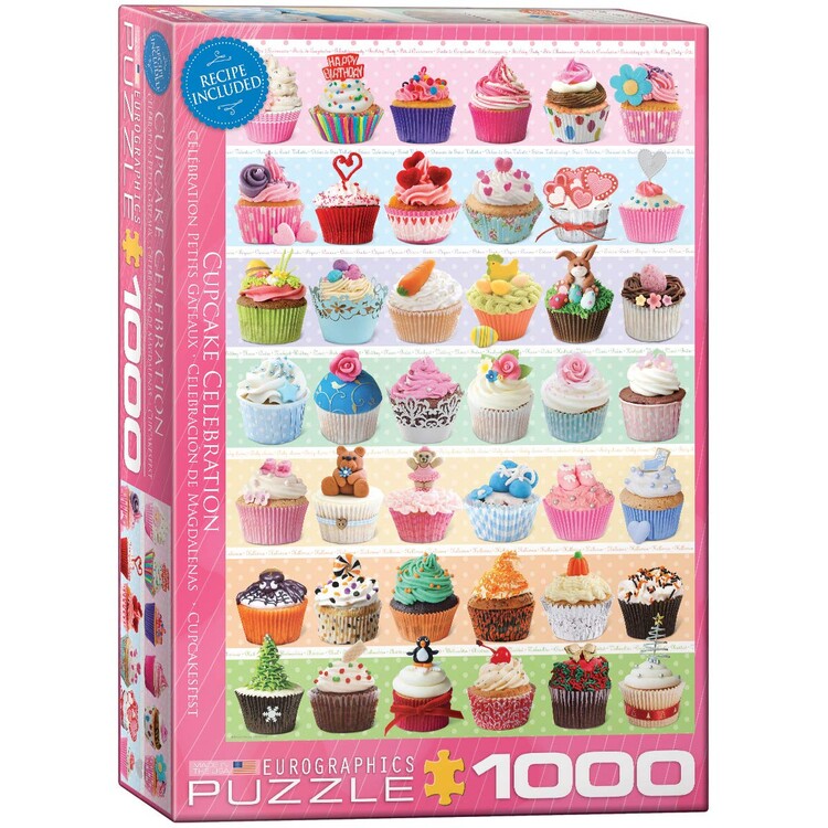 Puzzle Cupcake Celebration