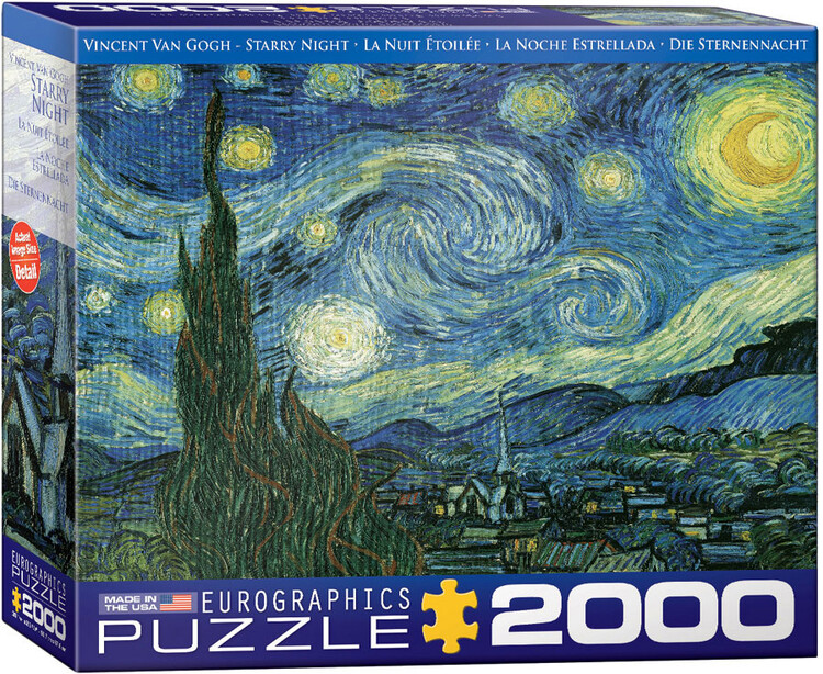 Puzzle Starry Night by van Gogh