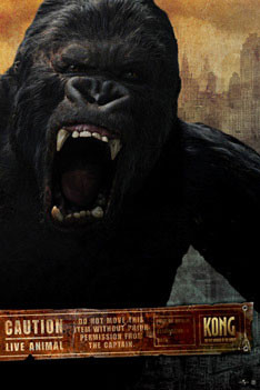 Poster KING KONG - scream