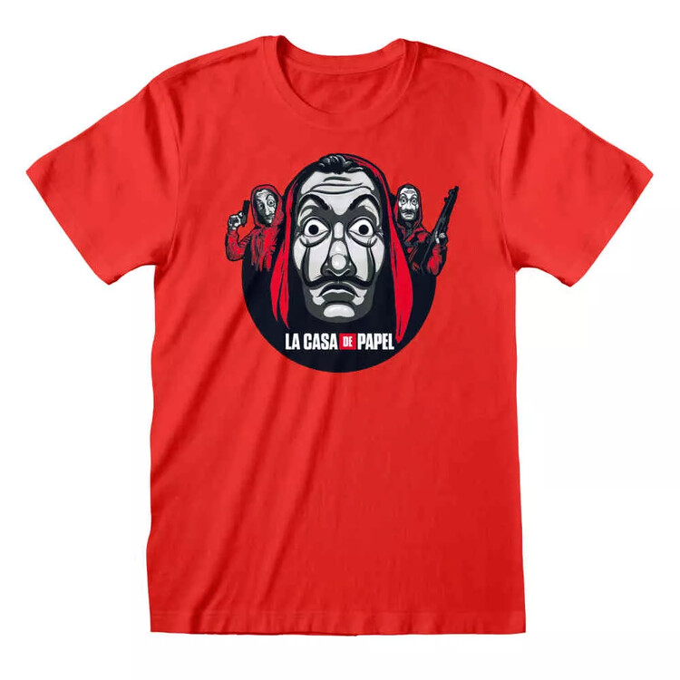 Μπλουζάκι La Casa De Papel - Circle and Logo