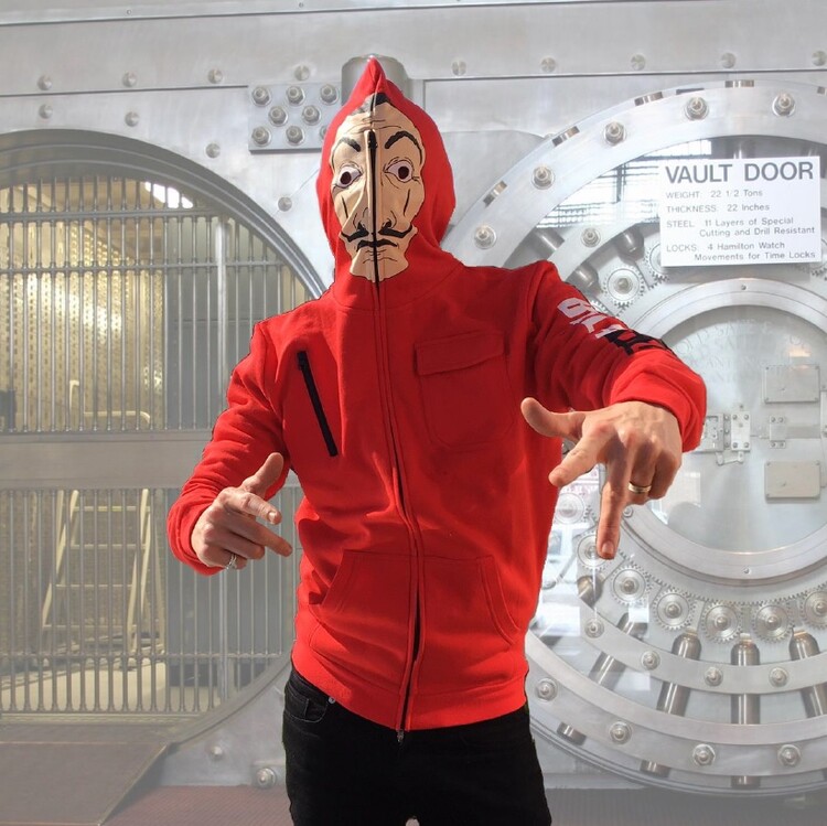 Φούτερ La Casa De Papel - Mask