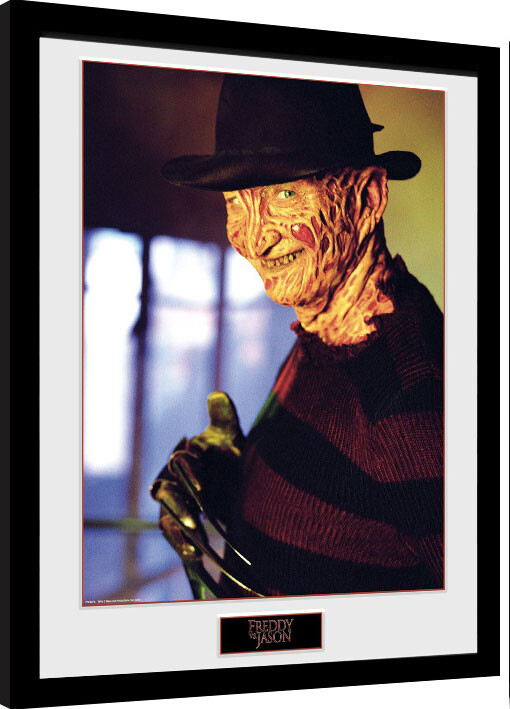 Κορνιζαρισμένη αφίσα Nightmare On Elm Street - Freddy