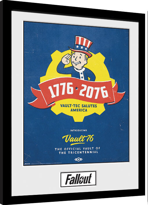 Framed Poster Fallout - Tricentennial