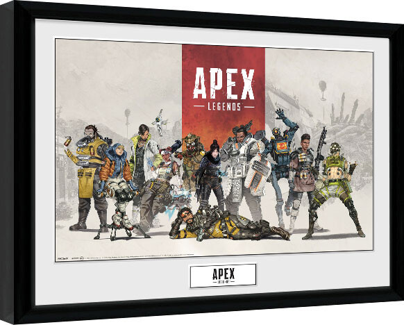 Framed Poster Apex Legends - Group