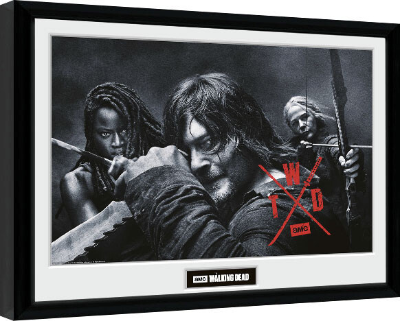 Κορνιζαρισμένη αφίσα The Walking Dead - Season 10 Group