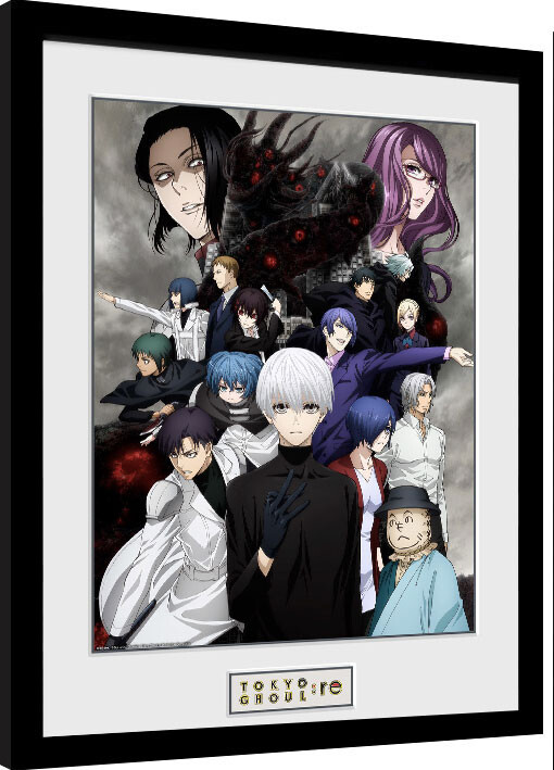 Κορνιζαρισμένη αφίσα Tokyo Ghoul: Re - Key Art 3