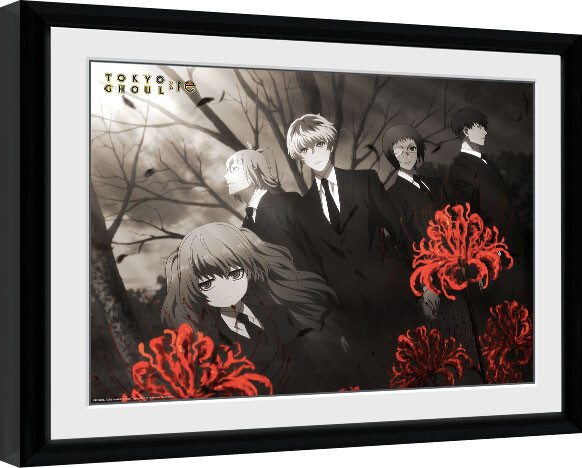 Κορνιζαρισμένη αφίσα Tokyo Ghoul: Re - Red Flowers