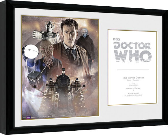 Κορνιζαρισμένη αφίσα Doctor Who - 10th Doctor David Tennant