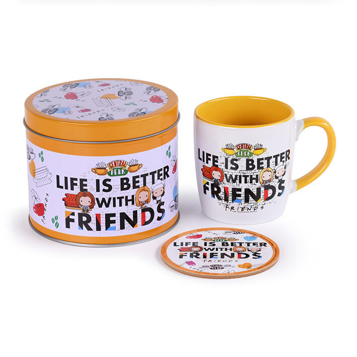 Σετ δώρου Friends - Life Is Better Chibi