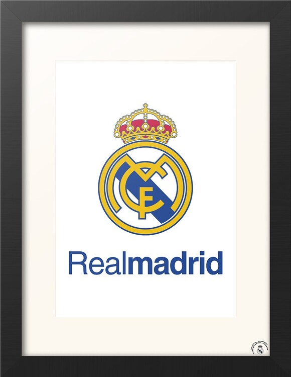 Κορνιζαρισμένη αφίσα Real Madrid