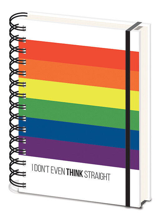 Σημειωματάριο LGBT - I Don‘t Even Think Straight