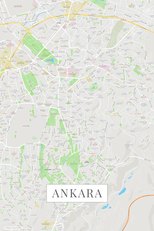 Poster Ankara color