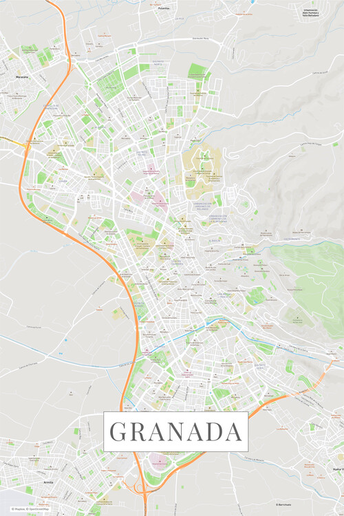 Плакат Granada color