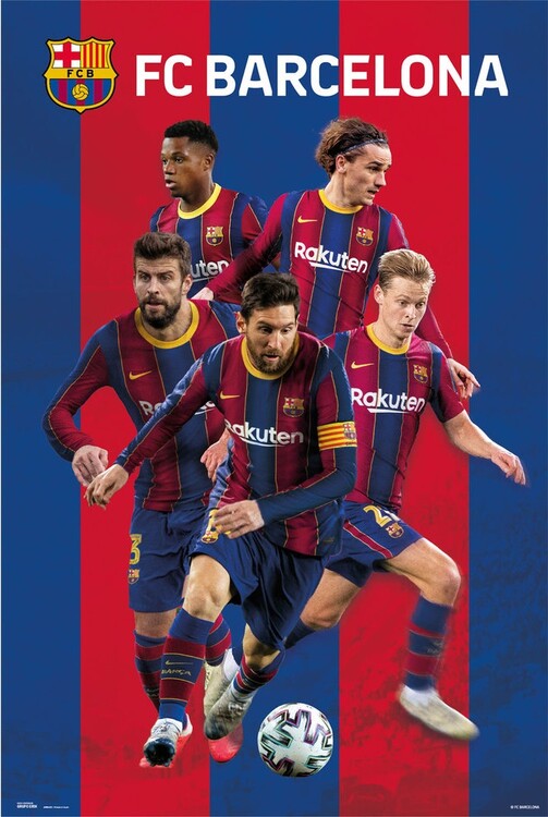 Плакат FC Barcelona - Group 2020/2021