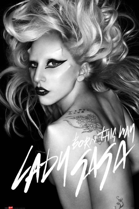 Плакат Lady Gaga - born this way