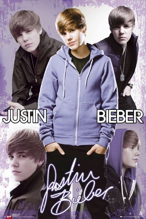 Poster Justin Bieber - collage