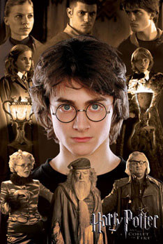 Плакат HARRY POTTER 4 - montage