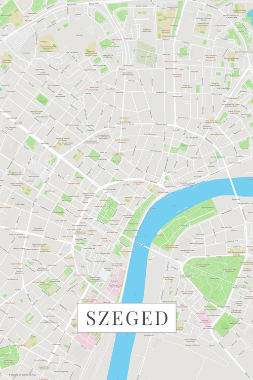 Плакат Szeged color