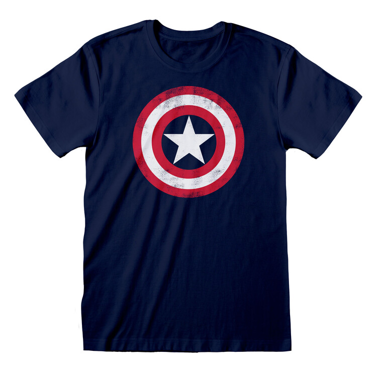 T-paita Marvel Comic - Captain America Shield