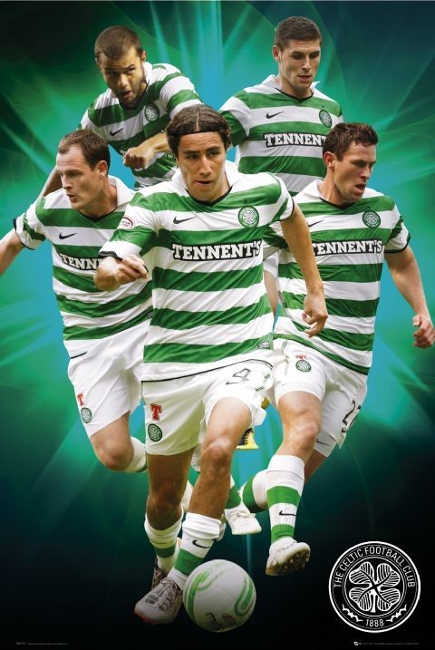 Poster Celtic - players 2010/2011