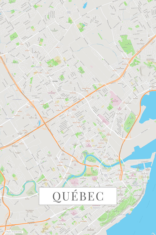 Плакат Quebec color