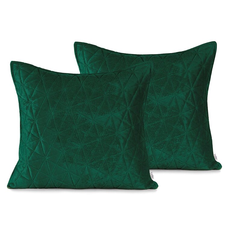 Mαξιλαροθήκες Amelia Home - Laila Bottlegreen + Jadegreen