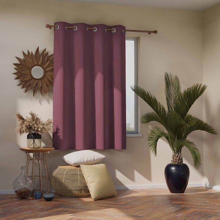 Κουρτίνα Amelia Home - Blackout Mauve 1 τεμ
