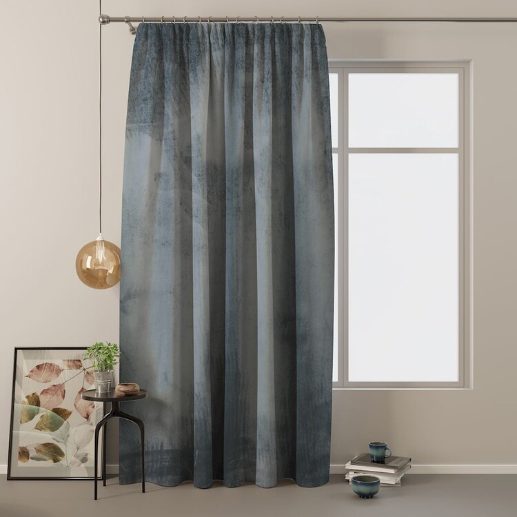 Κουρτίνα Amelia Home - Velvet Charcoal 1 τεμ