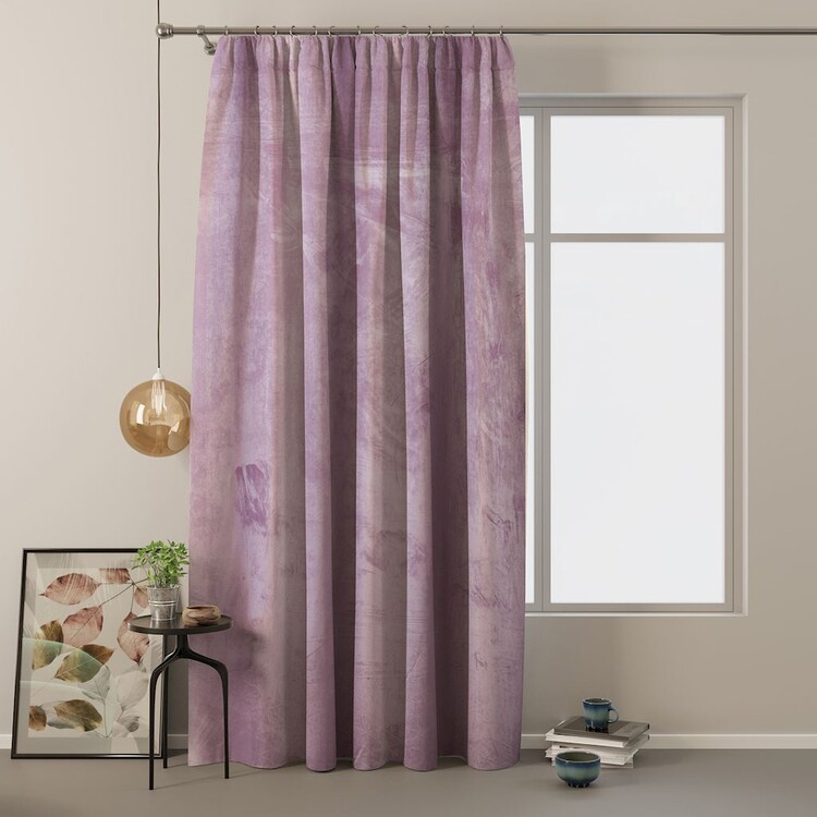 Κουρτίνα Amelia Home - Velvet Mauve 1 τεμ