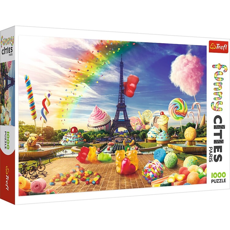 Puzzle Crazy City - Sweet Paris