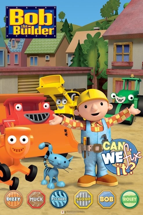 Poster BOB THE BUILDER - characters