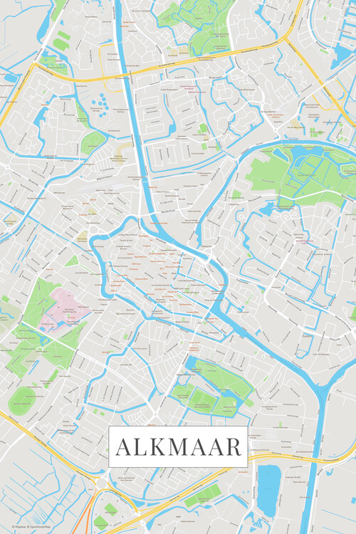 Плакат Alkmaar color