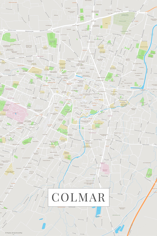 Принти на полотні Colmar color
