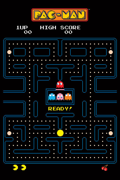Плакат Pac-Man - Maze