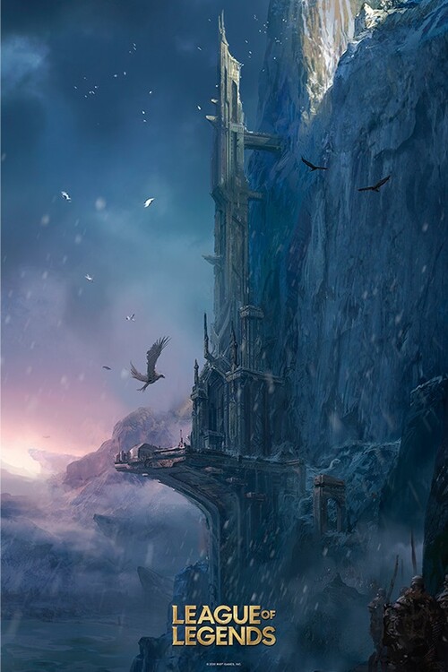 Плакат League of Legends - Howling Abyss
