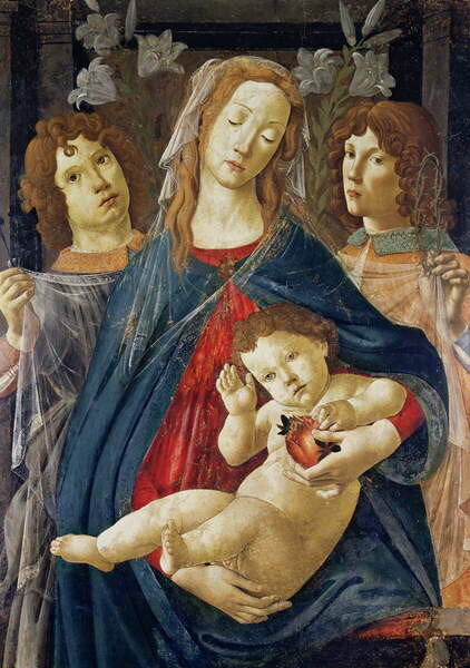 Плакат Virgin of the Pomegranate